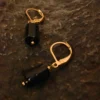 Kolczyki z Czarnym Turmalinem 4 kolczyki z czarnym turmalinem