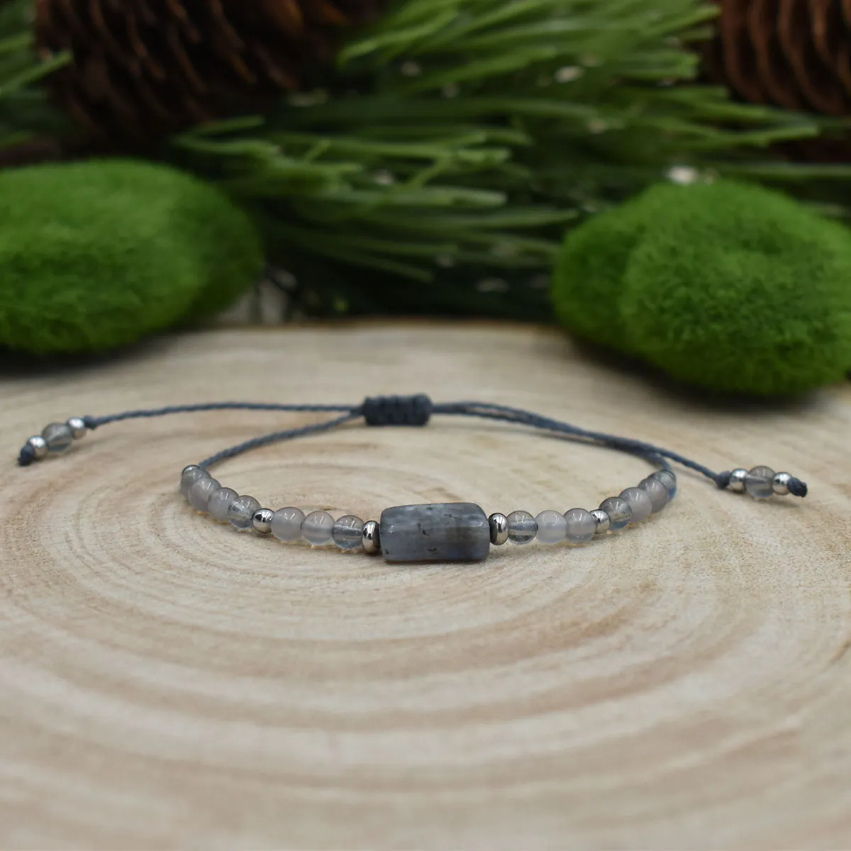 Bransoletka z kamieniami naturalnymi - STONE #2 4 Bransoletka z kamieniami naturalnymi - STONE #2 - obrazek 4