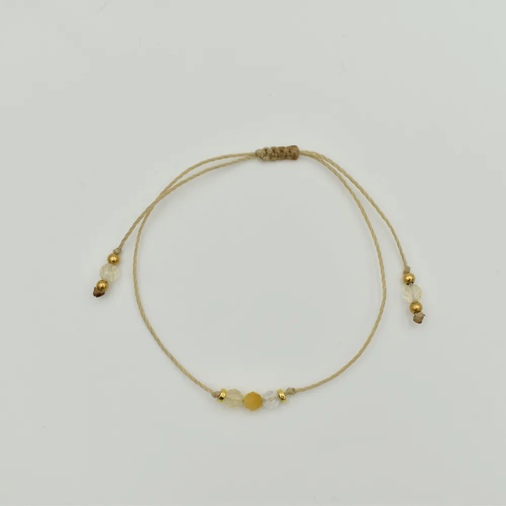 Bransoletka z kamieni naturalnych dla znaku BARAN minimal 3 Bransoletka z kamieni naturalnych dla znaku BARAN minimal - obrazek 3