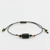 Bransoletka z kamieni naturalnych - BLACK TURMALIN ONE 4 bransoletka z kolekcji one gem z czarnym turmalinem