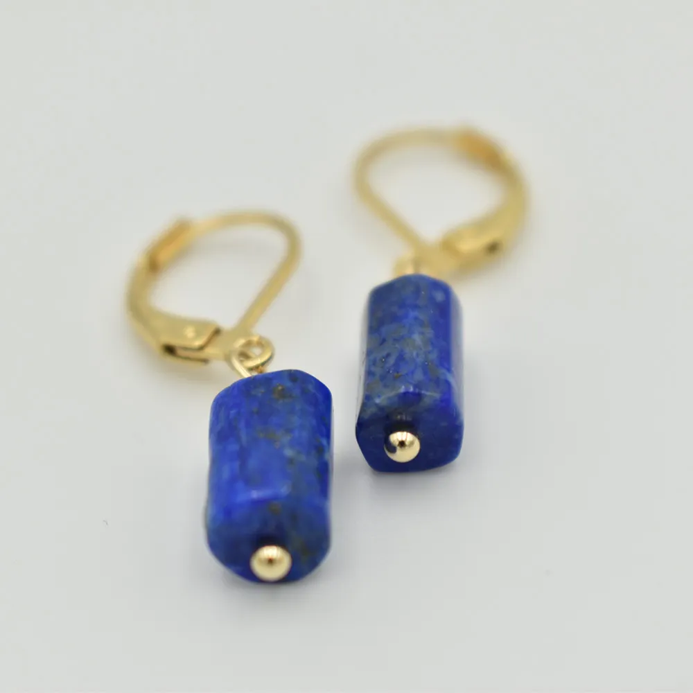 Kolczyki z Lapisem Lazuli 4 Kolczyki z Lapisem Lazuli - obrazek 4