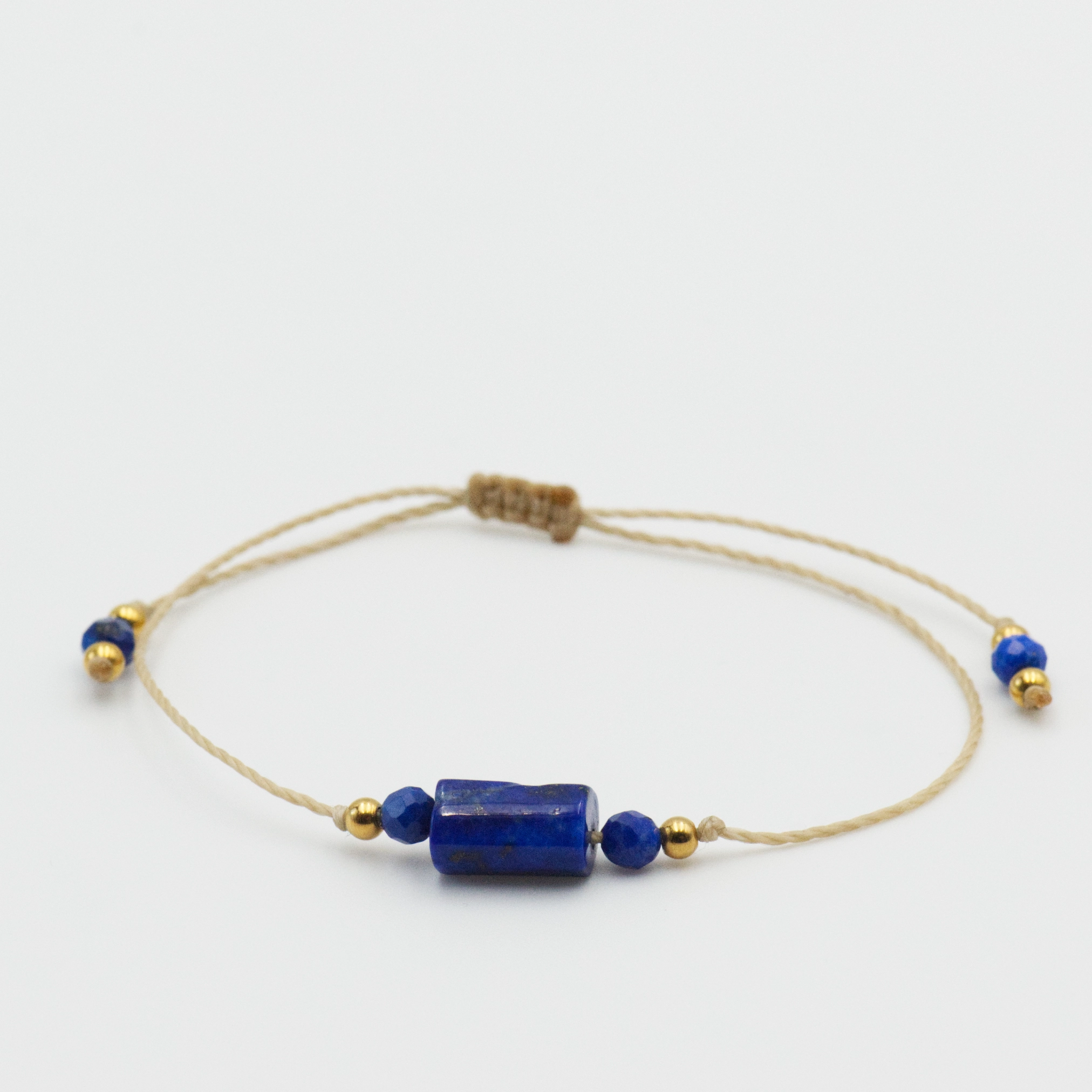 Bransoletka z kamieniem naturalnym - LAPIS LAZULI - ONE 1 bransoletka z kolekcji one gem z lapisem lazuli
