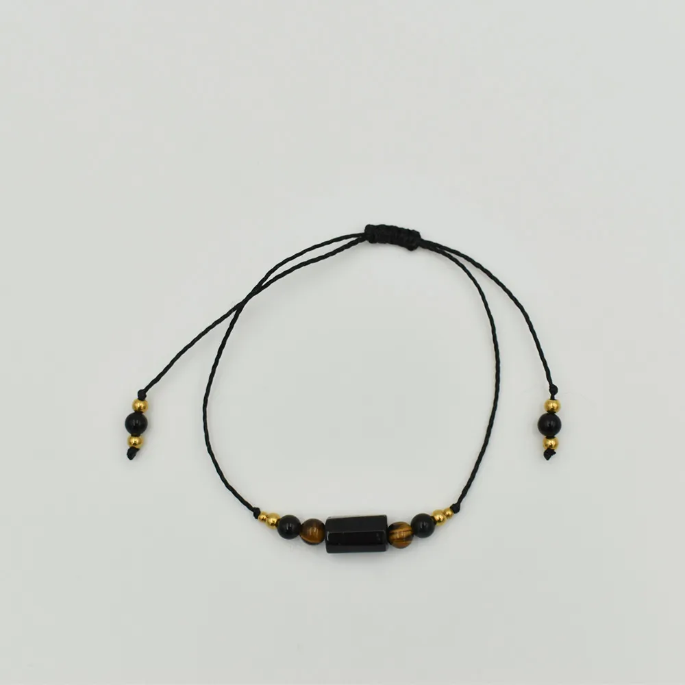 Bransoletka z kamieniem czarnym turmalinem - OCHRONA #2 4 Bransoletka z kamieniem czarnym turmalinem - OCHRONA #2 - obrazek 4