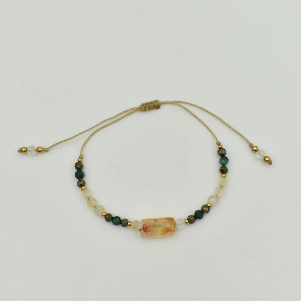 Bransoletka z kamieni naturalnych z Cytrynem na SUKCES 3 Bransoletka z kamieni naturalnych z Cytrynem na SUKCES - obrazek 3