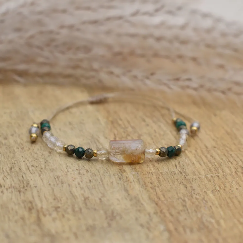 Bransoletka z kamieni naturalnych z Cytrynem na SUKCES 4 Bransoletka z kamieni naturalnych z Cytrynem na SUKCES - obrazek 4