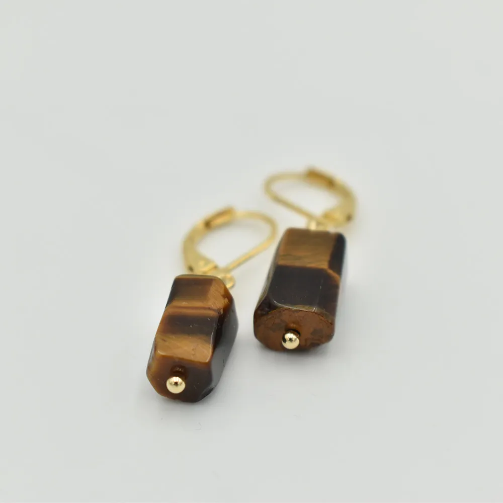 KOLCZYKI Z TYGRYSIM OKIEM 4 KOLCZYKI Z TYGRYSIM OKIEM - obrazek 4