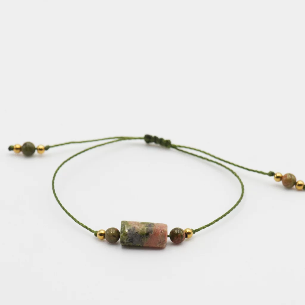 bransoletka z kolekcji one gem z unakitem