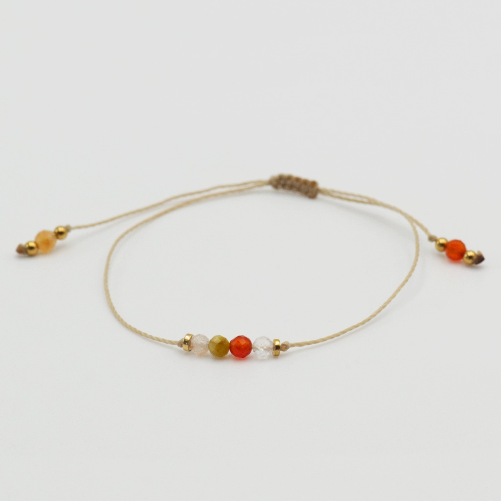 Bransoletka z kamieni naturalnych dla znaku BLIŹNIĘTA minimal