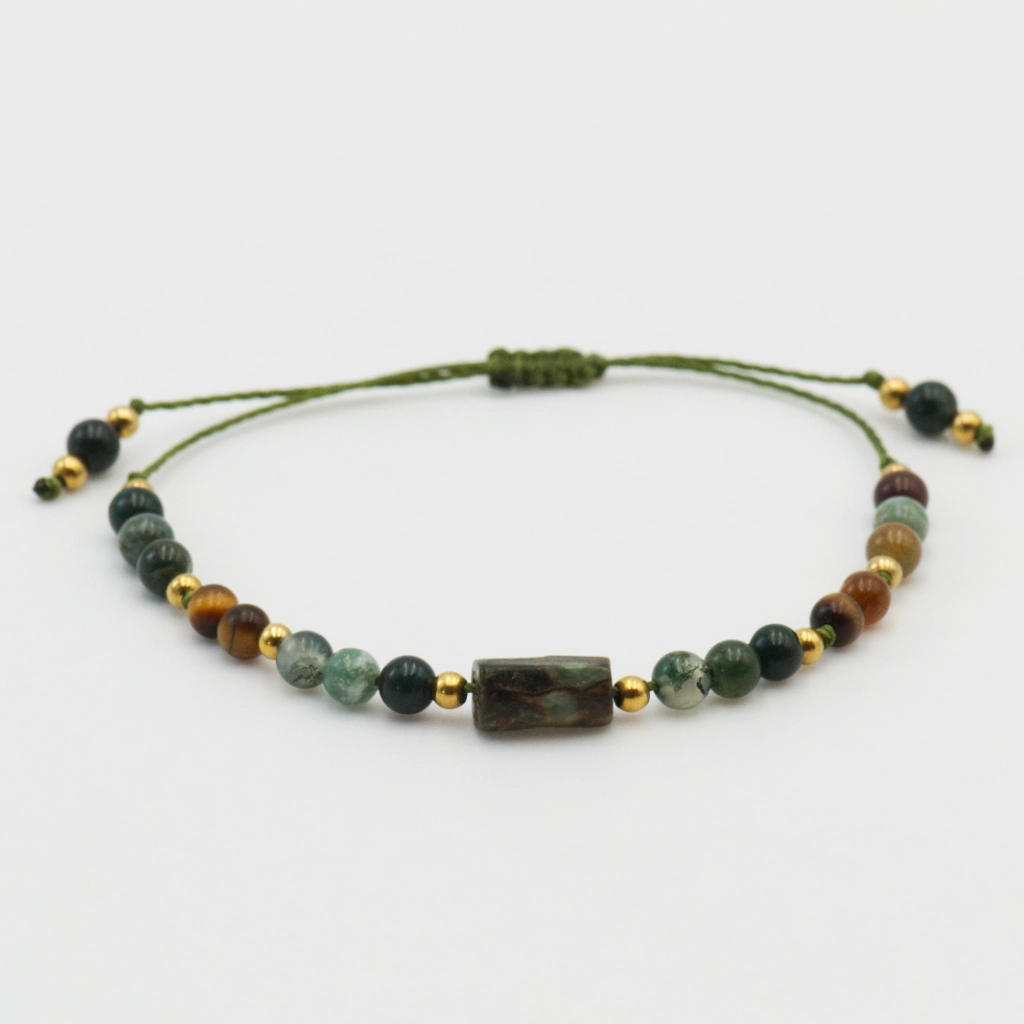 forest dark naturals lepidolit zielony polly gem studio