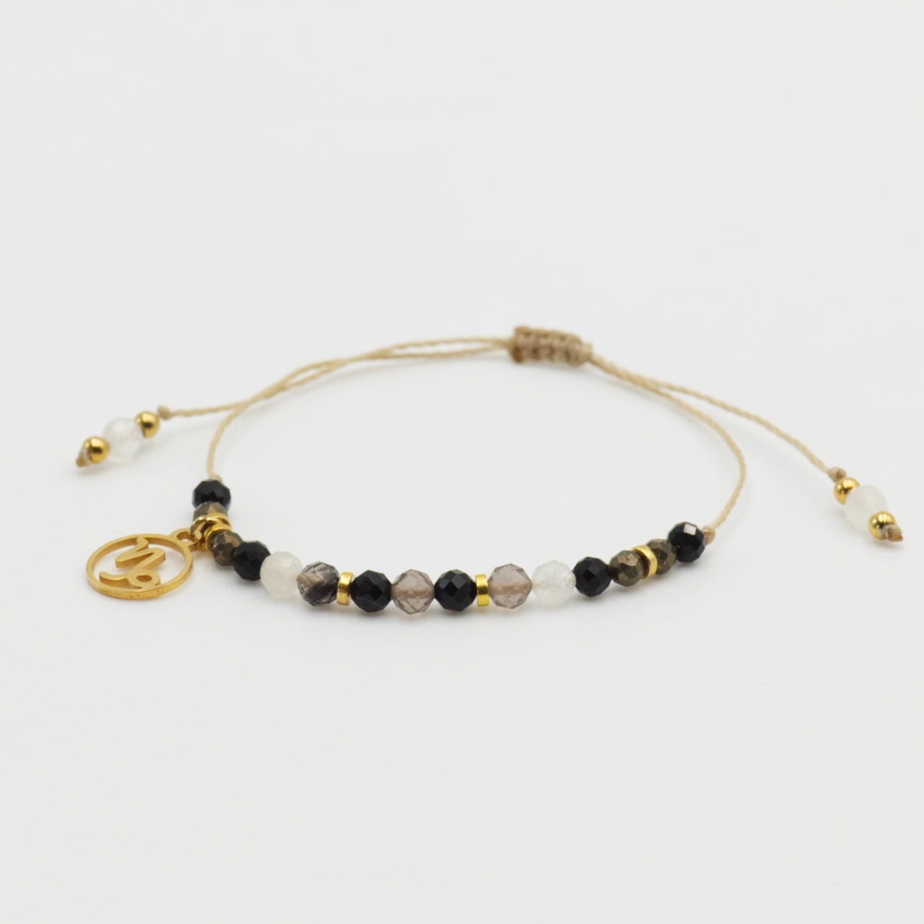 Bransoletka z kamieni naturalnych dla znaku zodiaku KOZIOROŻEC