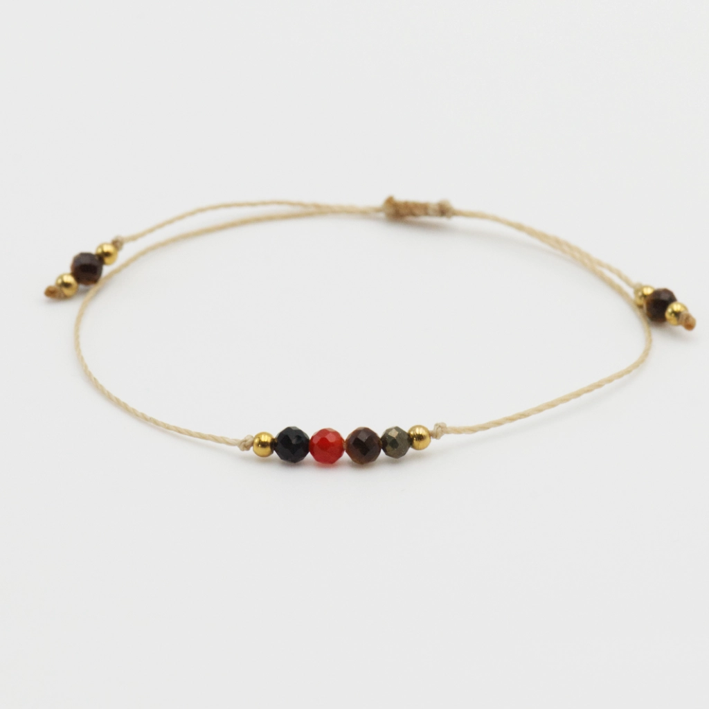 Bransoletka z kamieni naturalnych dla znaku LEW minimal