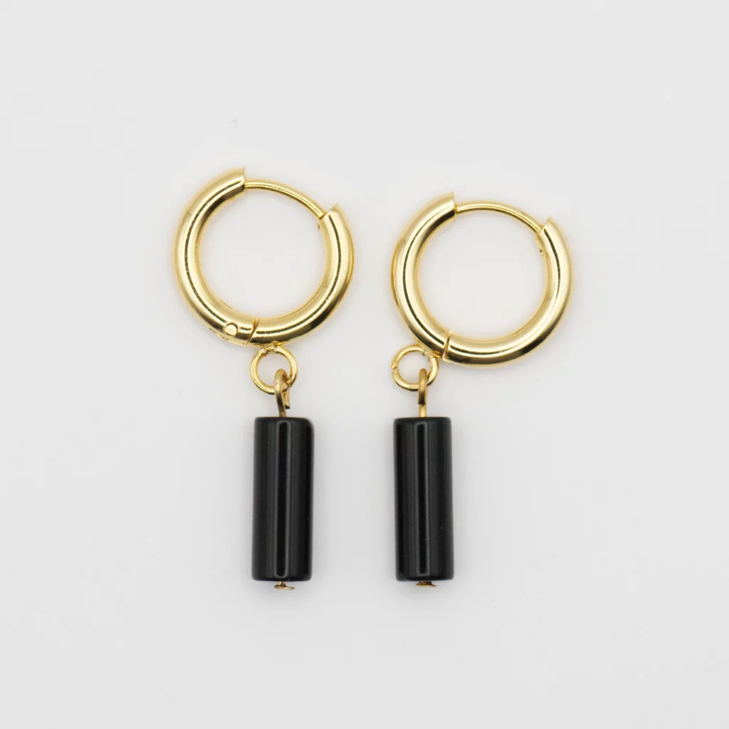 kółka ze stali chirurgicznej z onyksem