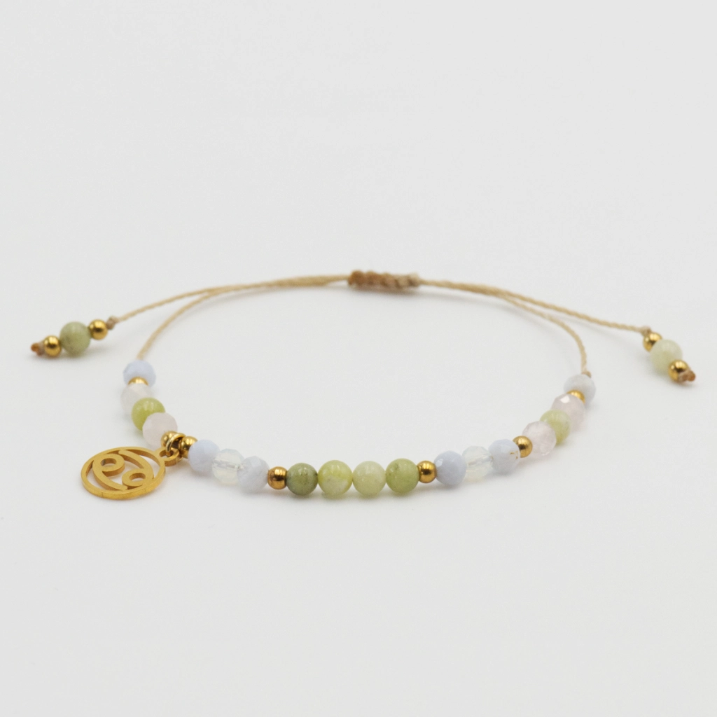 Bransoletka z kamieni naturalnych dla znaku zodiaku RAK