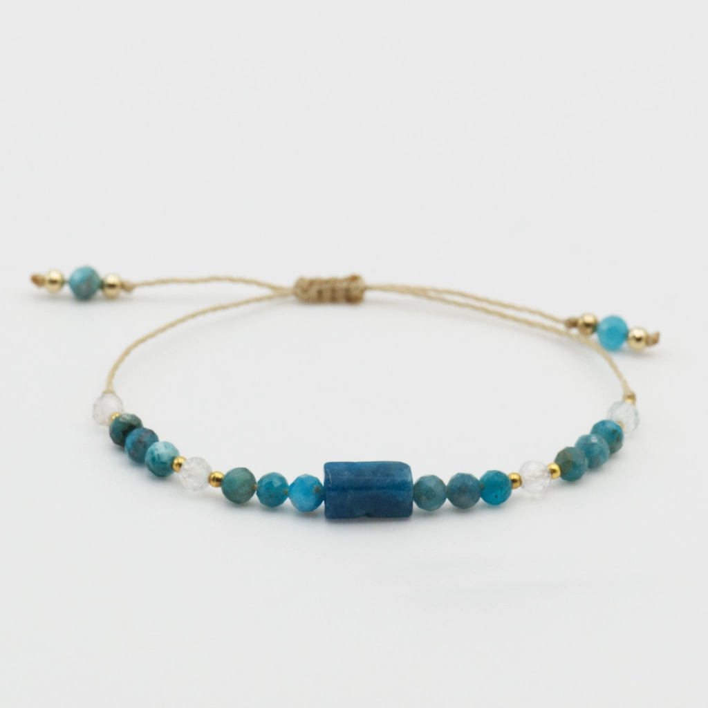 Bransoletka z kamieni naturalnych z Apatytem - SEA