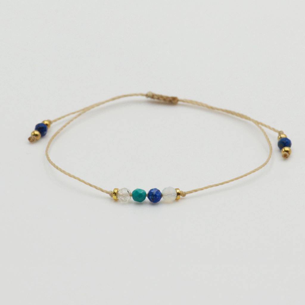 Bransoletka z kamieni naturalnych dla znaku STRZELEC minimal