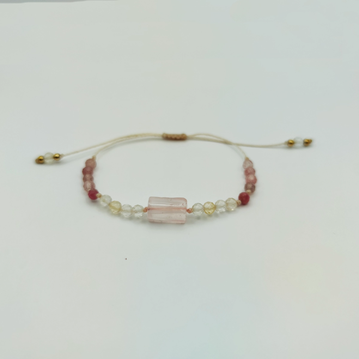 Pink Fresh! 3 bransoletka z kamieni naturalnych