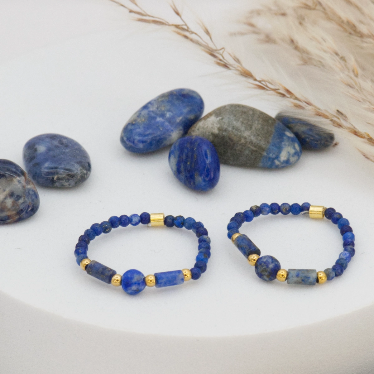 Pierścionek z Lapisem Lazuli Delicate 1 pierścionki z lapisem lazuli