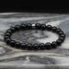 męska bransoletka z onyksem pollygemstudio