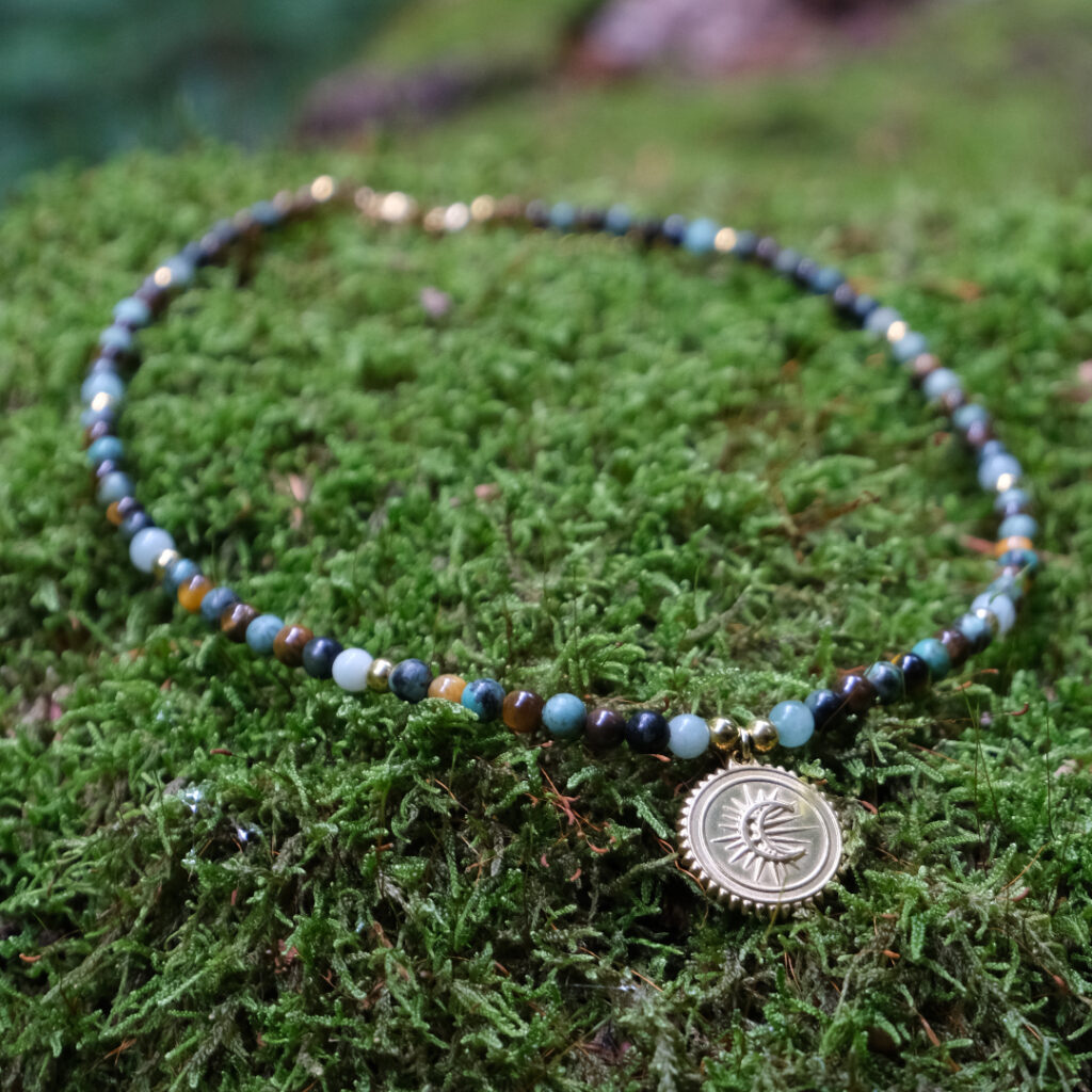 Naszyjnik z kamieni naturalnych - Gaia #1