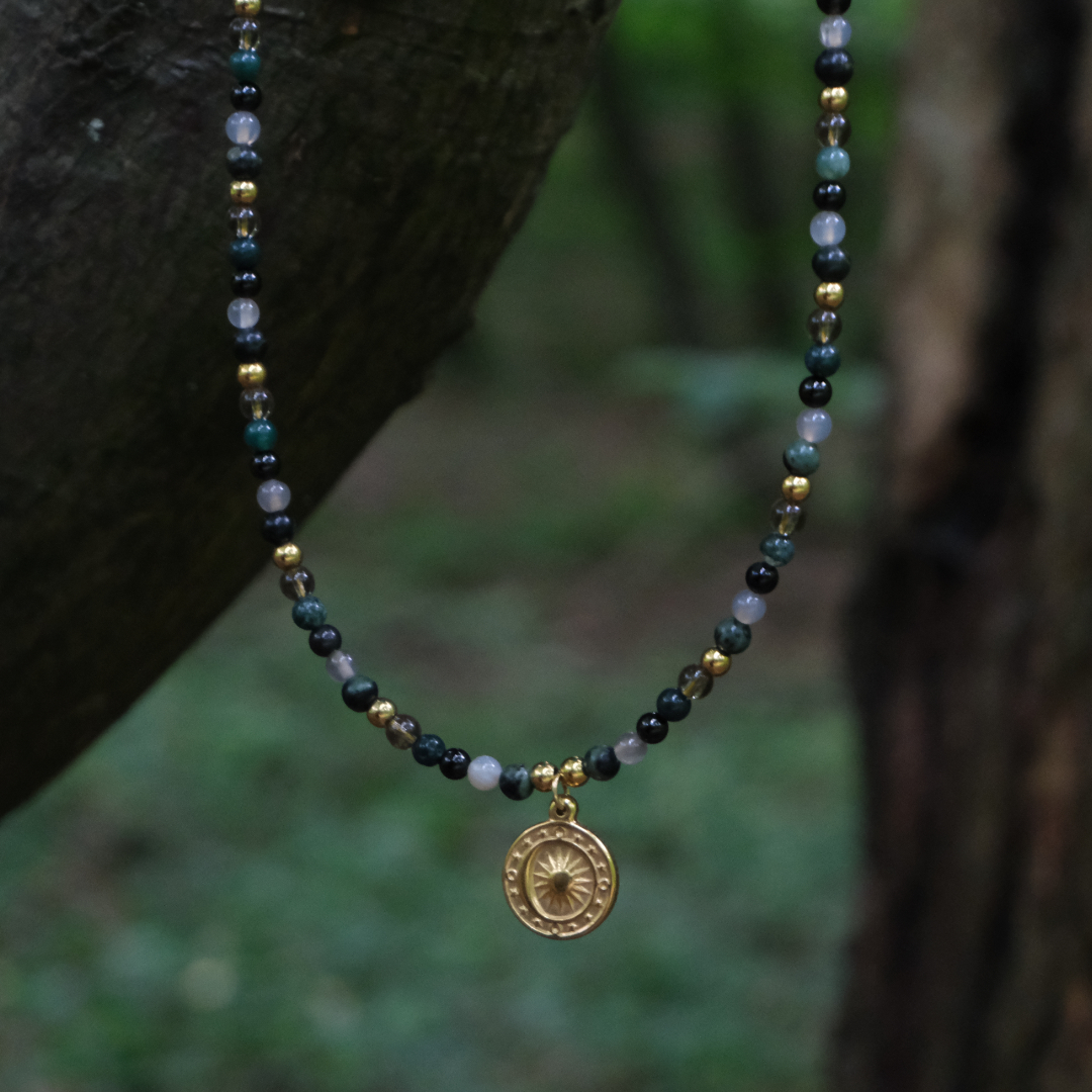 Naszyjnik z kamieni naturalnych - Gaia #2 4 Naszyjnik z kamieni naturalnych - Gaia #2 - obrazek 4