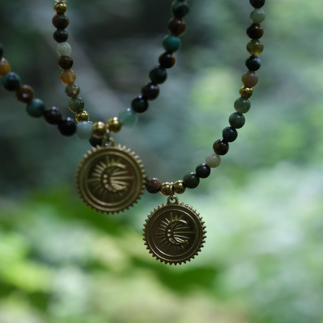 Naszyjnik z kamieni naturalnych - Gaia #2 2 Naszyjnik z kamieni naturalnych - Gaia #2 - obrazek 2