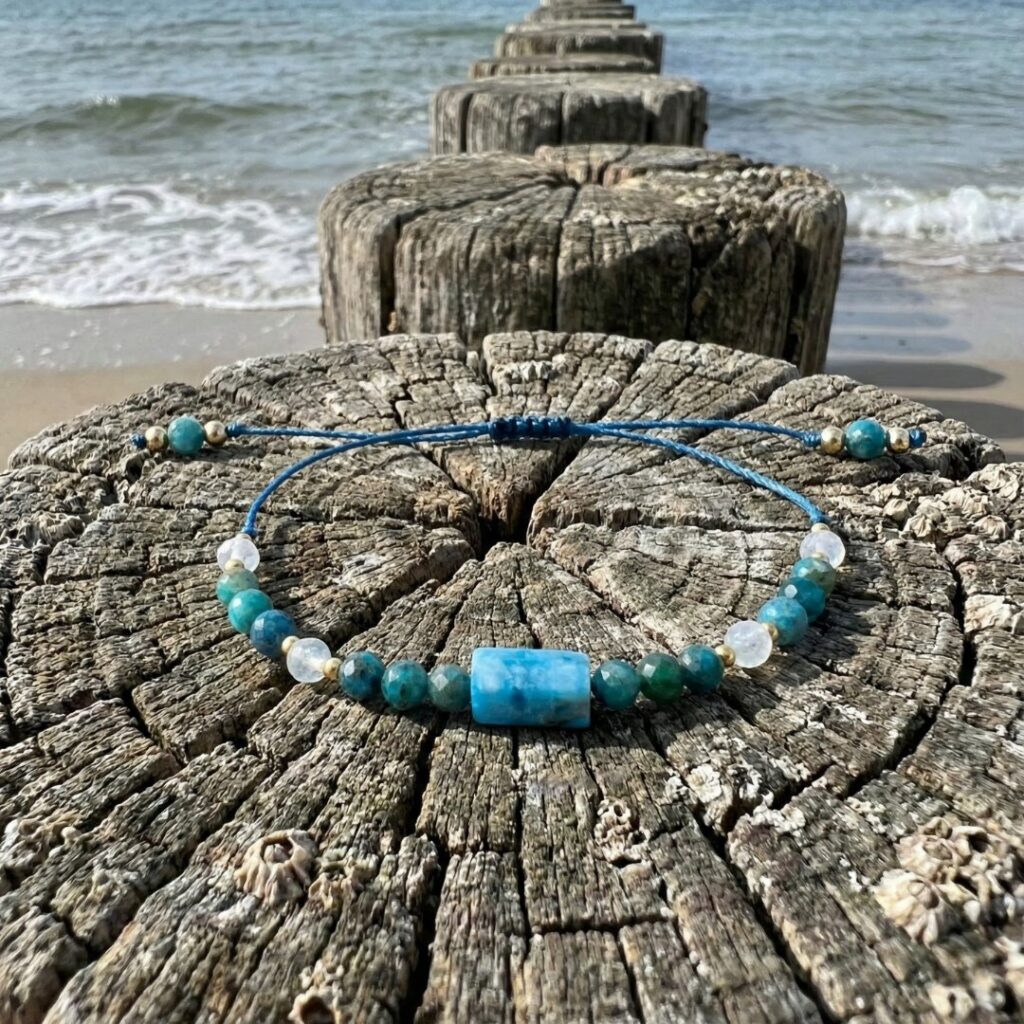 Bransoletka z kamieniami naturalnymi - SEA #2